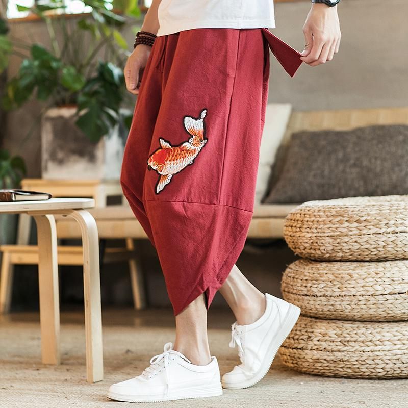 Koi Bloom Pants sold by Yugen Theory product image thumbnail 3