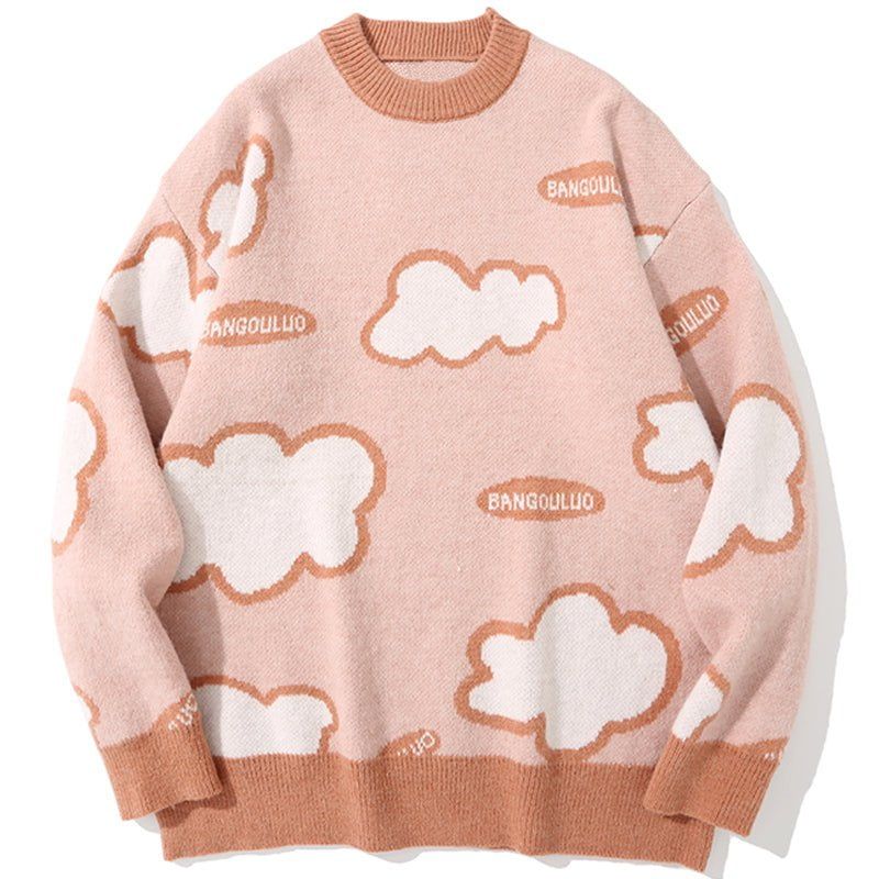 Warm Knit Sweater White Clouds sold by Yugen Theory product image thumbnail 2