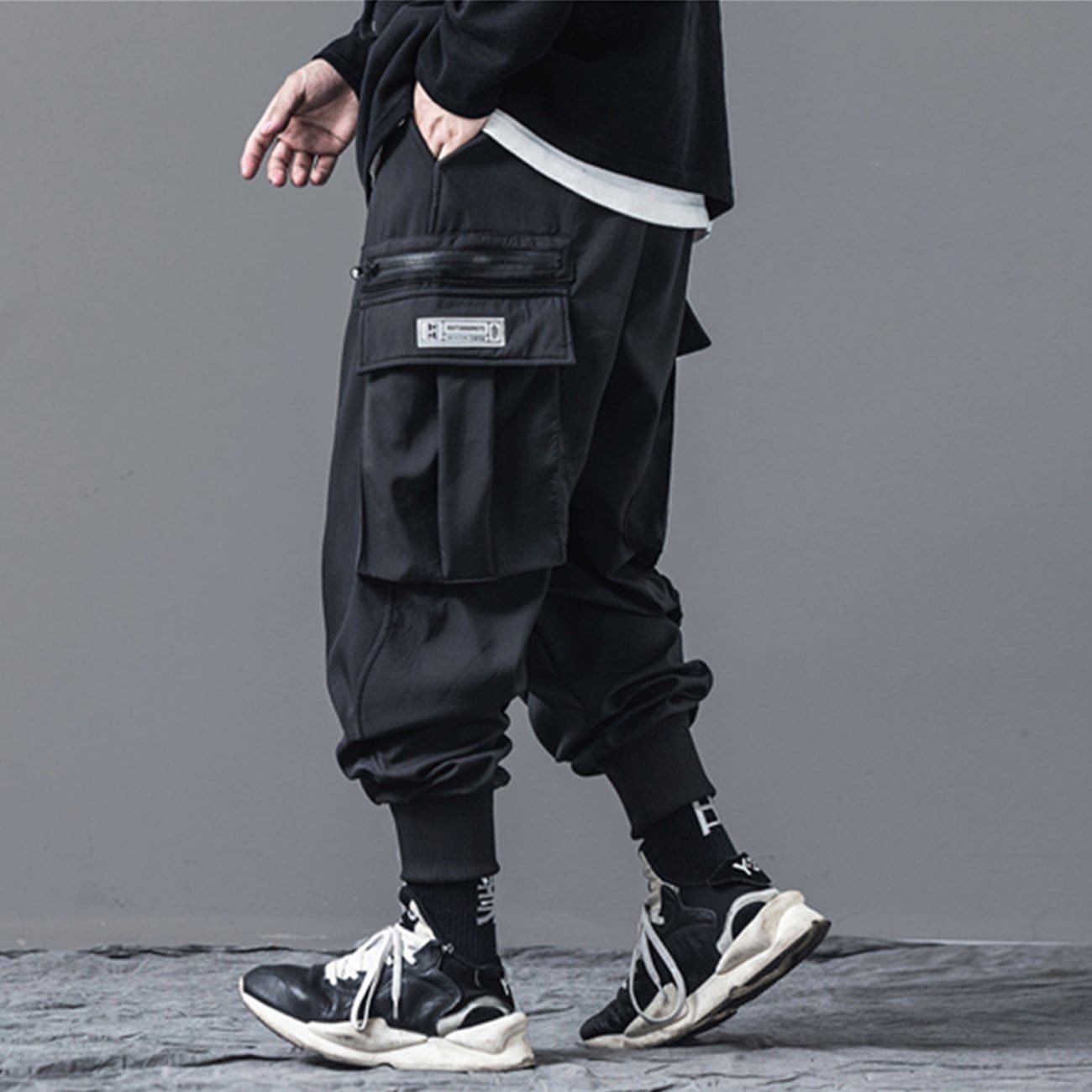 Combat Multi Pockets Cargo Pants sold by Yugen Theory product image thumbnail 4