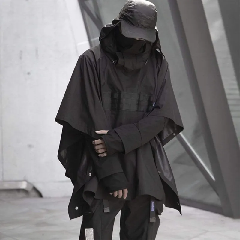 Ninja Techwear Cape sold by Yugen Theory
