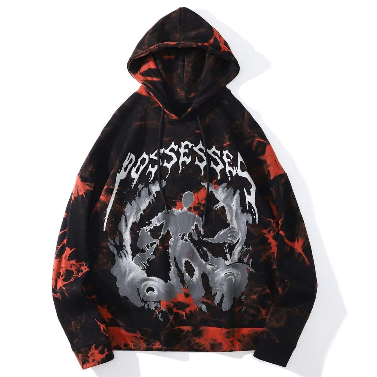 Tie-dye Phantom Print Oversized Hoodie sold by Yugen Theory product image thumbnail 3