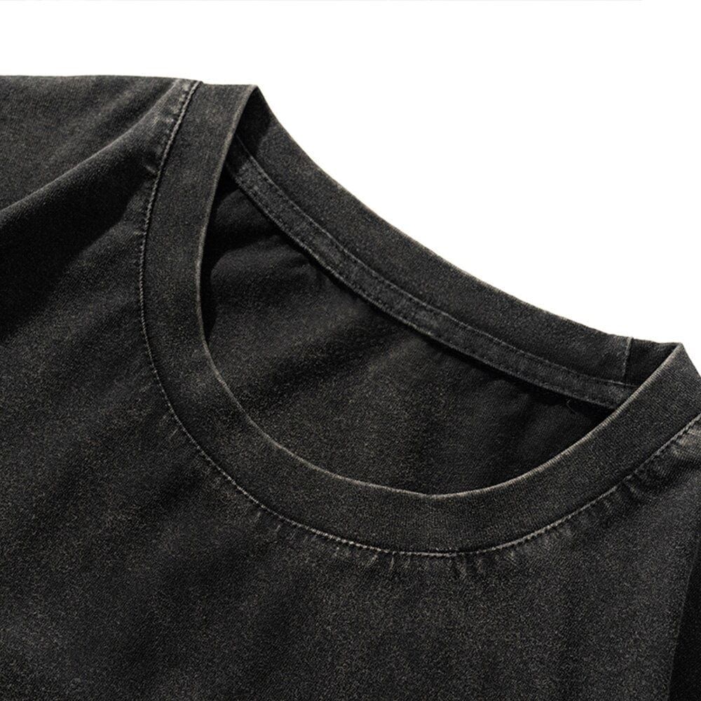 Washed Metal Graphic T-Shirt sold by Yugen Theory product image thumbnail 3