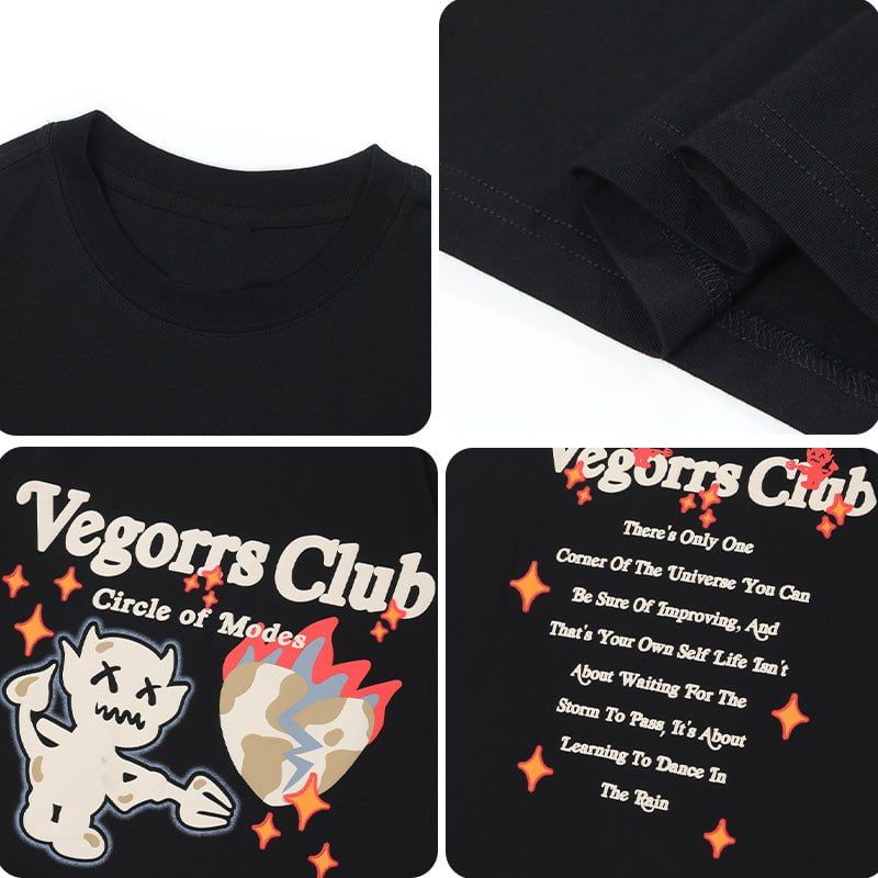 Funny T-shirt Angry Devil sold by Yugen Theory product image thumbnail 4