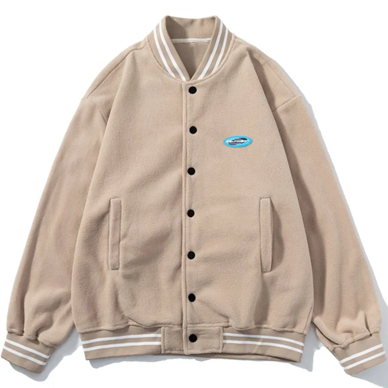 Letter Label Varsity Jacket sold by Yugen Theory