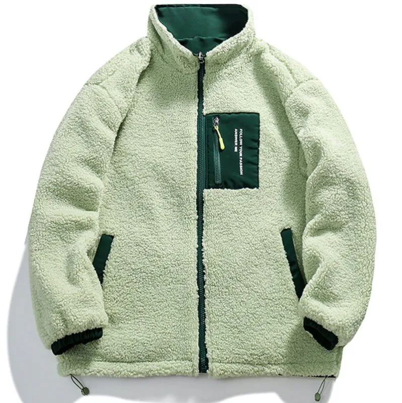 Reversible Sherpa Jacket Pocket Patch sold by Yugen Theory
