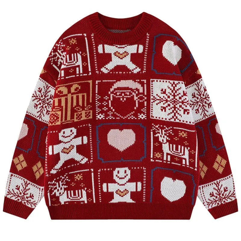 Ugly Christmas Sweater Color Block sold by Yugen Theory
