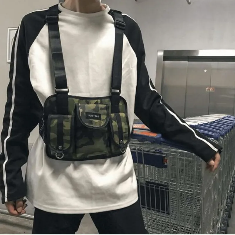 Camo Chest Bag sold by Yugen Theory