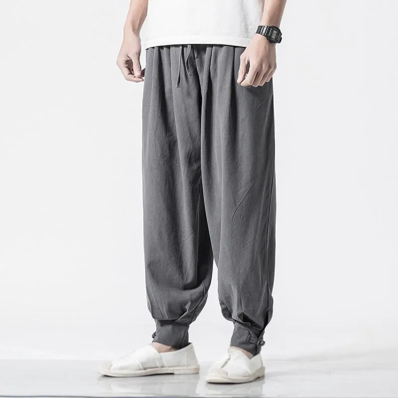 Grey Tight End Japanese Pants sold by Yugen Theory