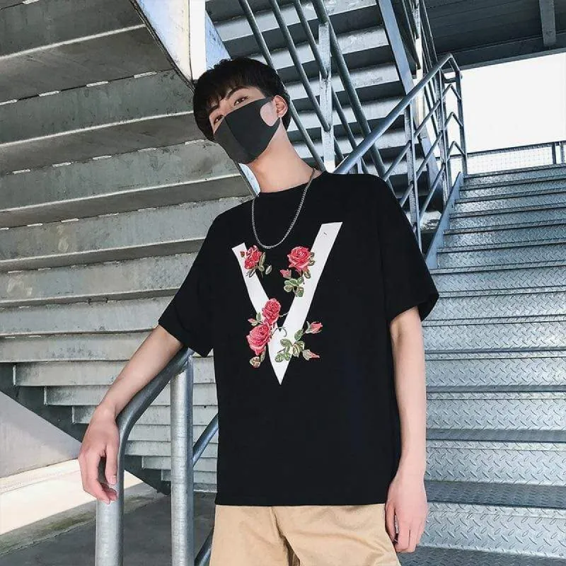 Vintage Rose T-Shirt sold by Yugen Theory