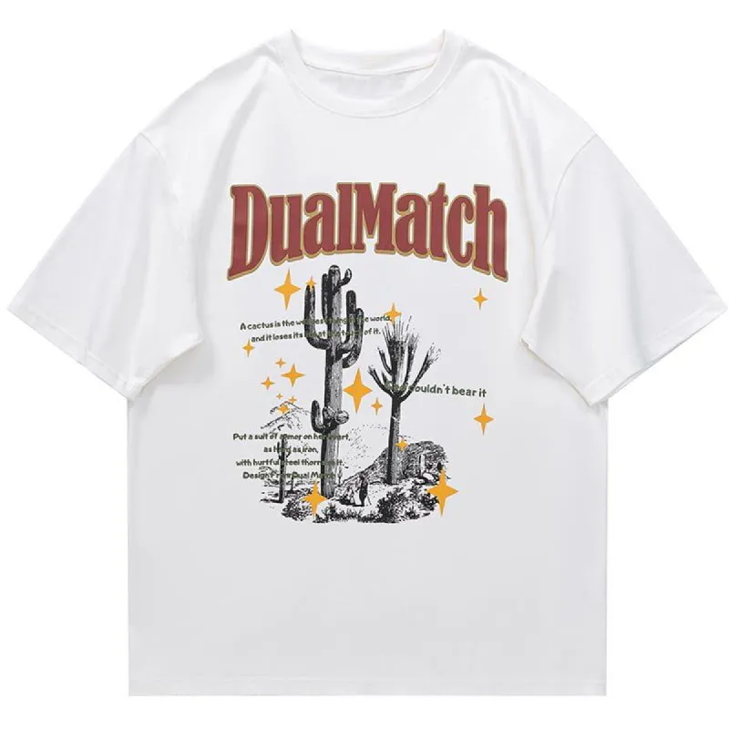 Boyfriend T-shirt Desert Cactus sold by Yugen Theory