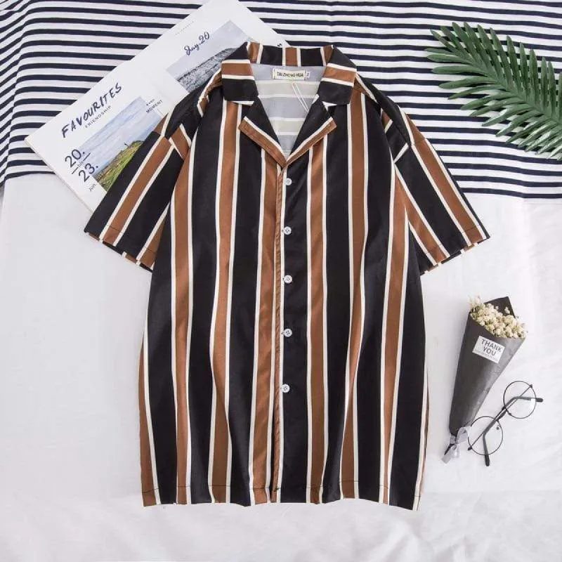 Vintage Stripe Shirt sold by Yugen Theory