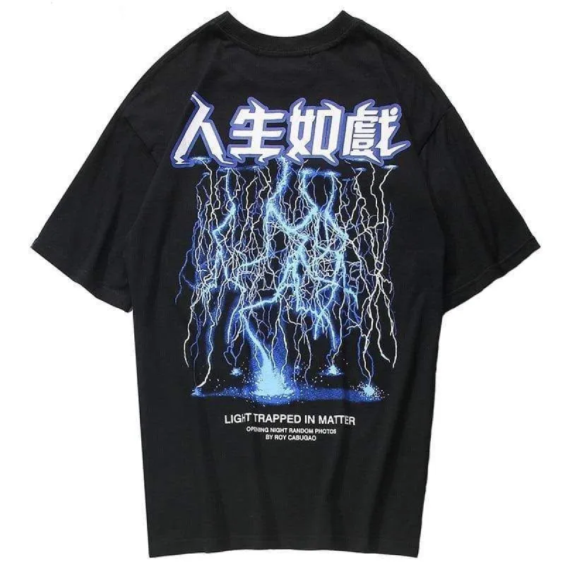 Lightning T-Shirt sold by Yugen Theory