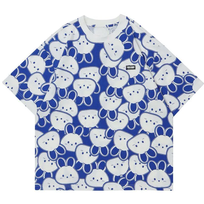 Streetwear T-shirt Full Rabbits sold by Yugen Theory
