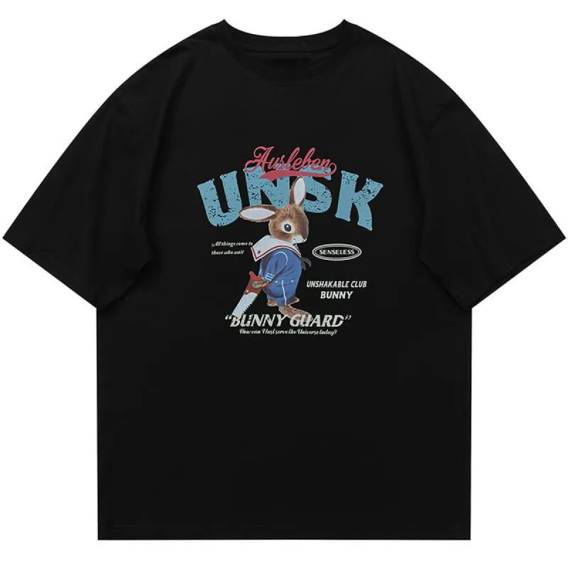 Oversize T-shirt Bunny Guard sold by Yugen Theory