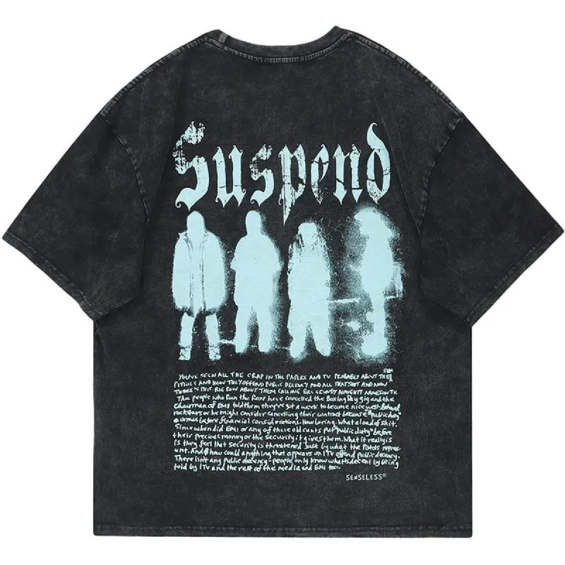 Vintage Wash T-shirt Fading Man sold by Yugen Theory