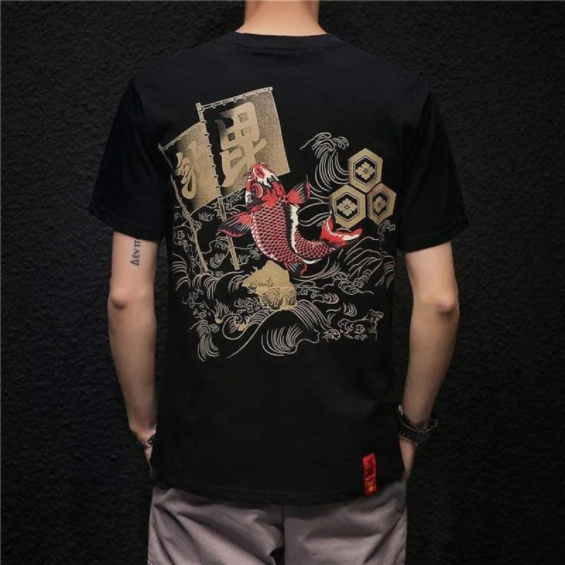 Crimson Koi T-Shirt sold by Yugen Theory