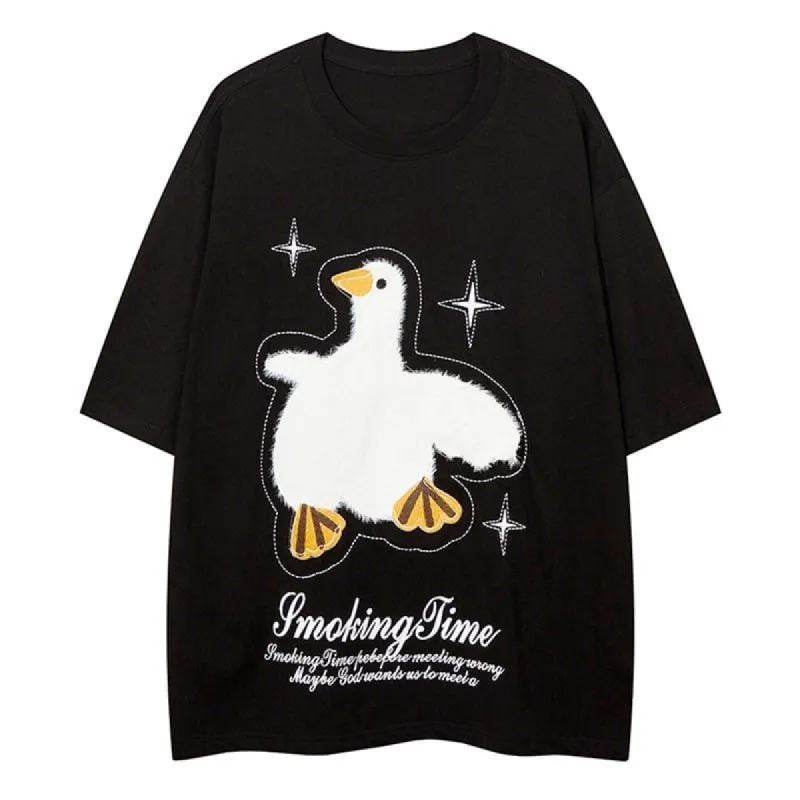 Cute T-shirt Furry Goose sold by Yugen Theory