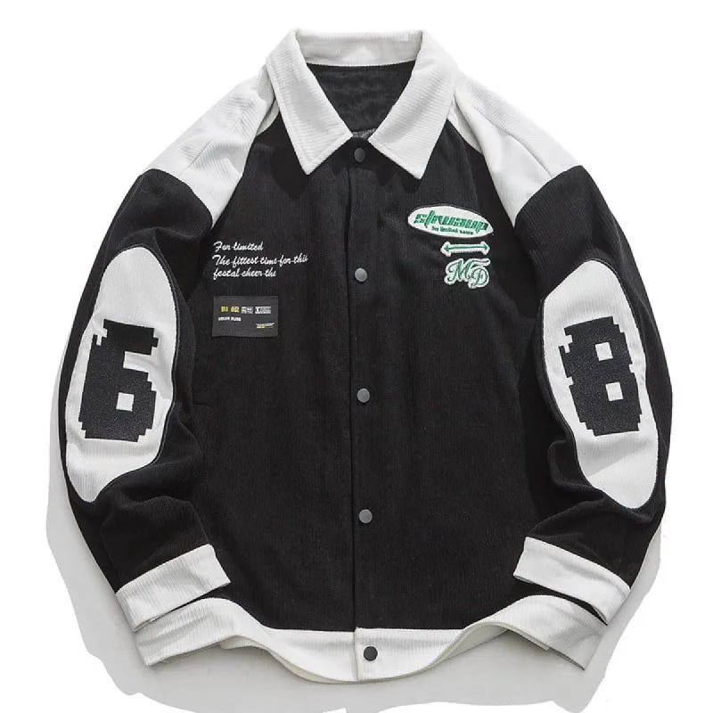 Corduroy Jacket Badge 68 sold by Yugen Theory