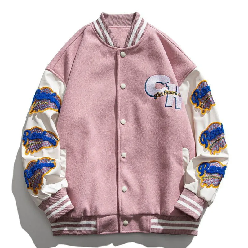 Varsity Jacket Melting Heart sold by Yugen Theory