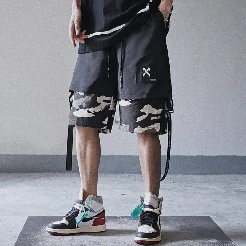 CAMO PRINT Shorts sold by Yugen Theory