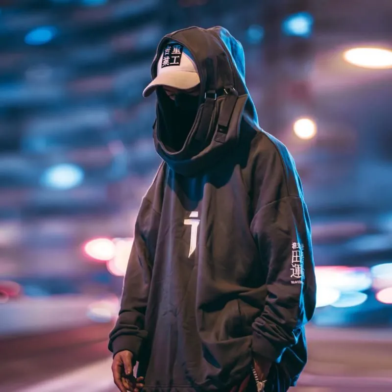 Techwear Futuristic Hoodie sold by Yugen Theory
