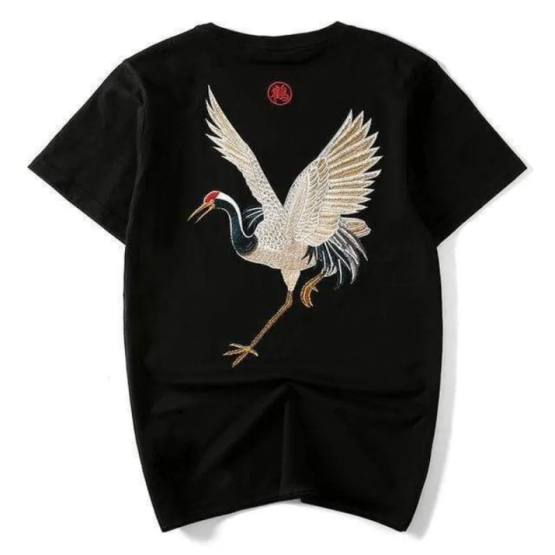 CRANE T-Shirt sold by Yugen Theory