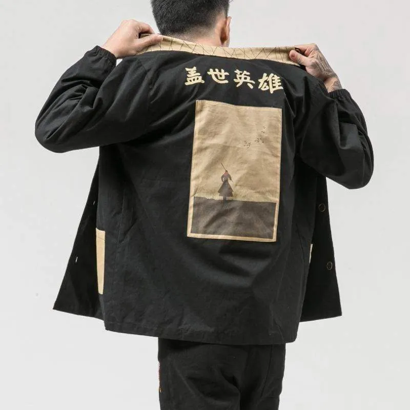 Hero Kanji Coat sold by Yugen Theory