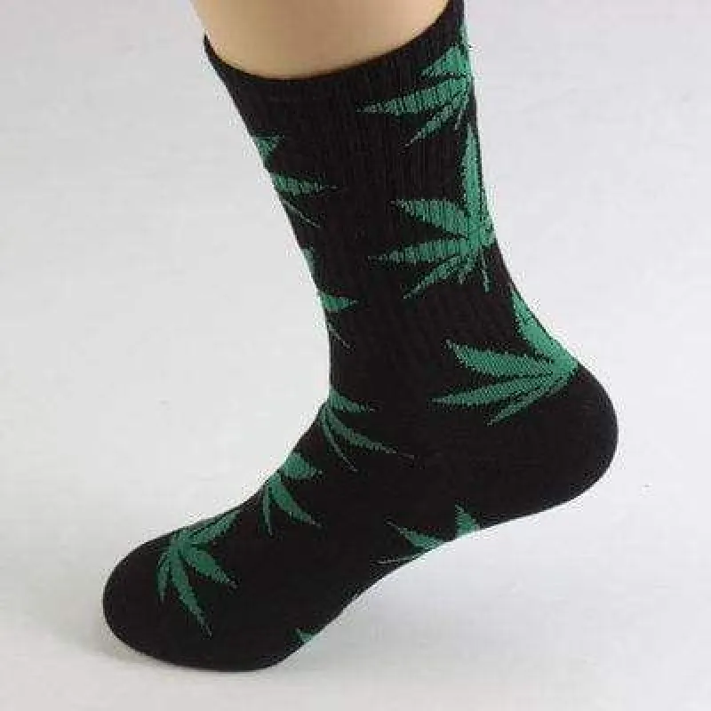 Weed Leaf Socks sold by Yugen Theory
