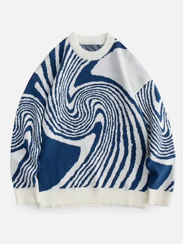 Whirlpool Knit Sweater sold by Yugen Theory