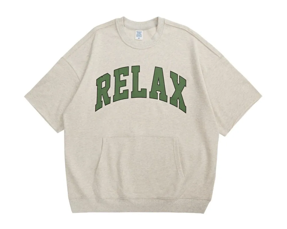 Relax Sweat T-Shirt sold by Yugen Theory