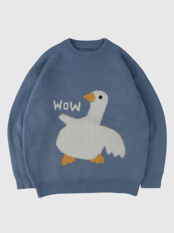Wow Goose Sweater sold by Yugen Theory