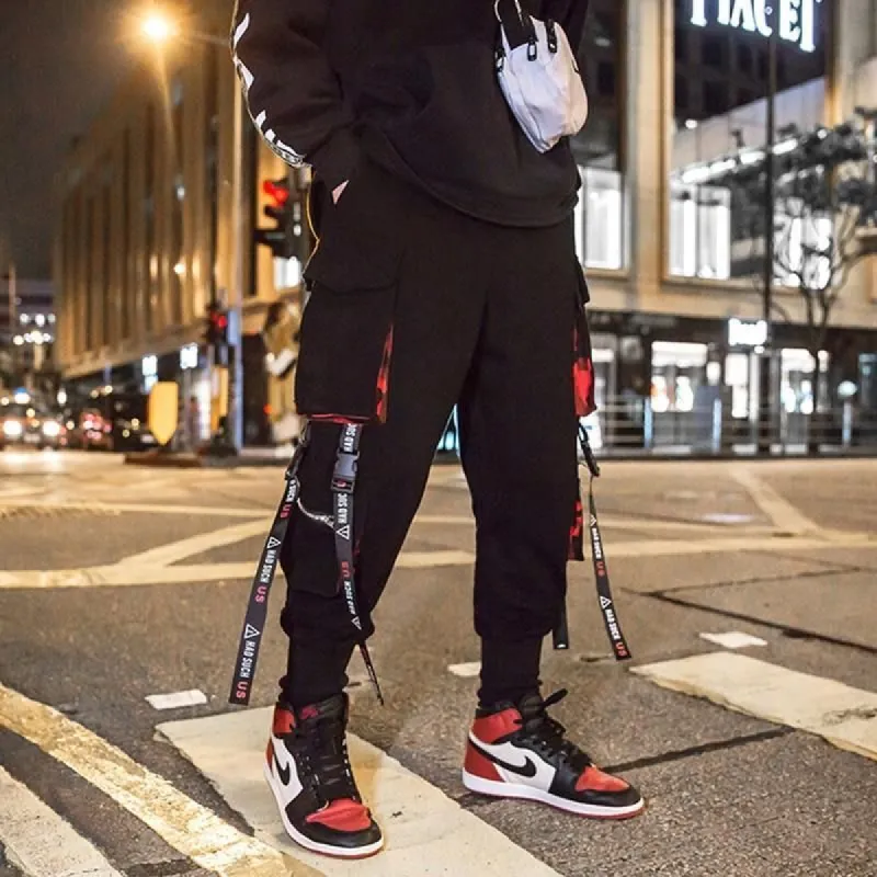 Strap Camo Cargo Pants sold by Yugen Theory