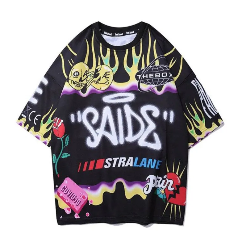 Chaos Graffiti T-Shirt sold by Yugen Theory