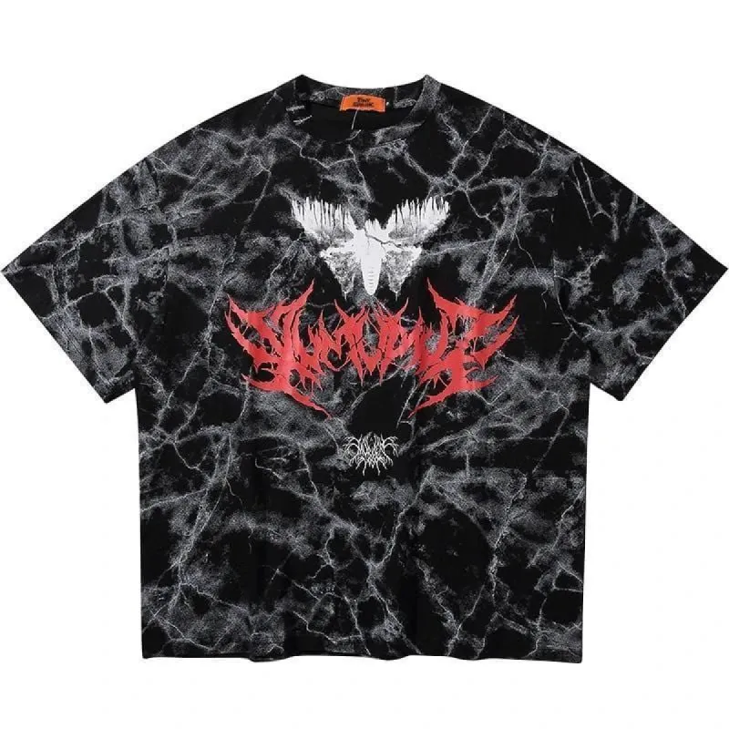 Marbled Death Metal T-Shirt sold by Yugen Theory