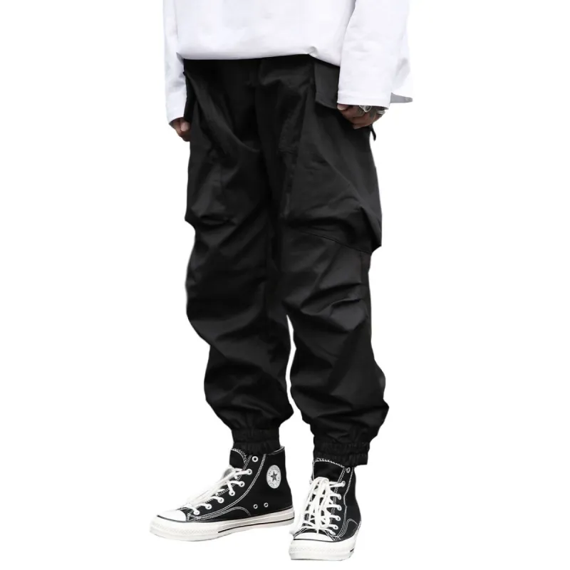 Dark Pockets Folds Pants sold by Yugen Theory