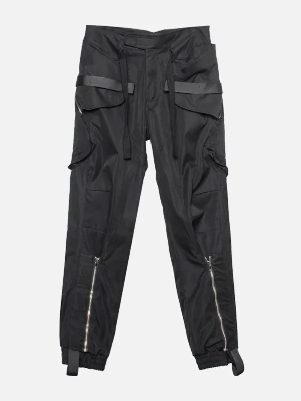 Functional Zipper Cargo Pants sold by Yugen Theory