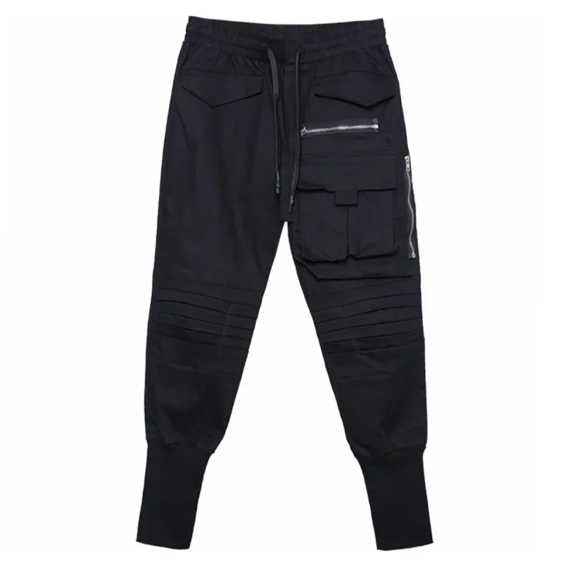 Dark Removable Pocket Cargo Pants sold by Yugen Theory