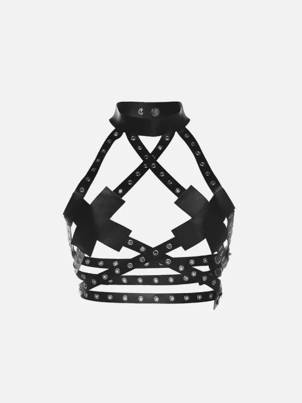 Sexy Hanging Neck Vest sold by Yugen Theory