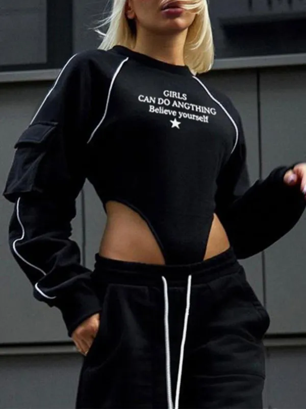 Sleeve Pocket Bodysuit sold by Yugen Theory