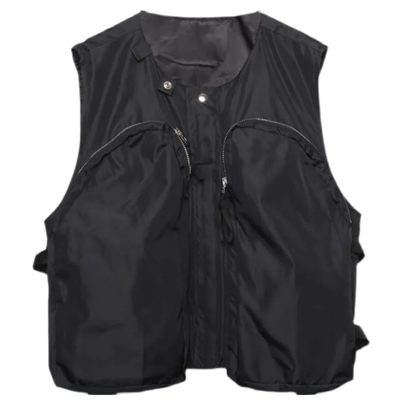 Big Zipper Pocket Vest sold by Yugen Theory