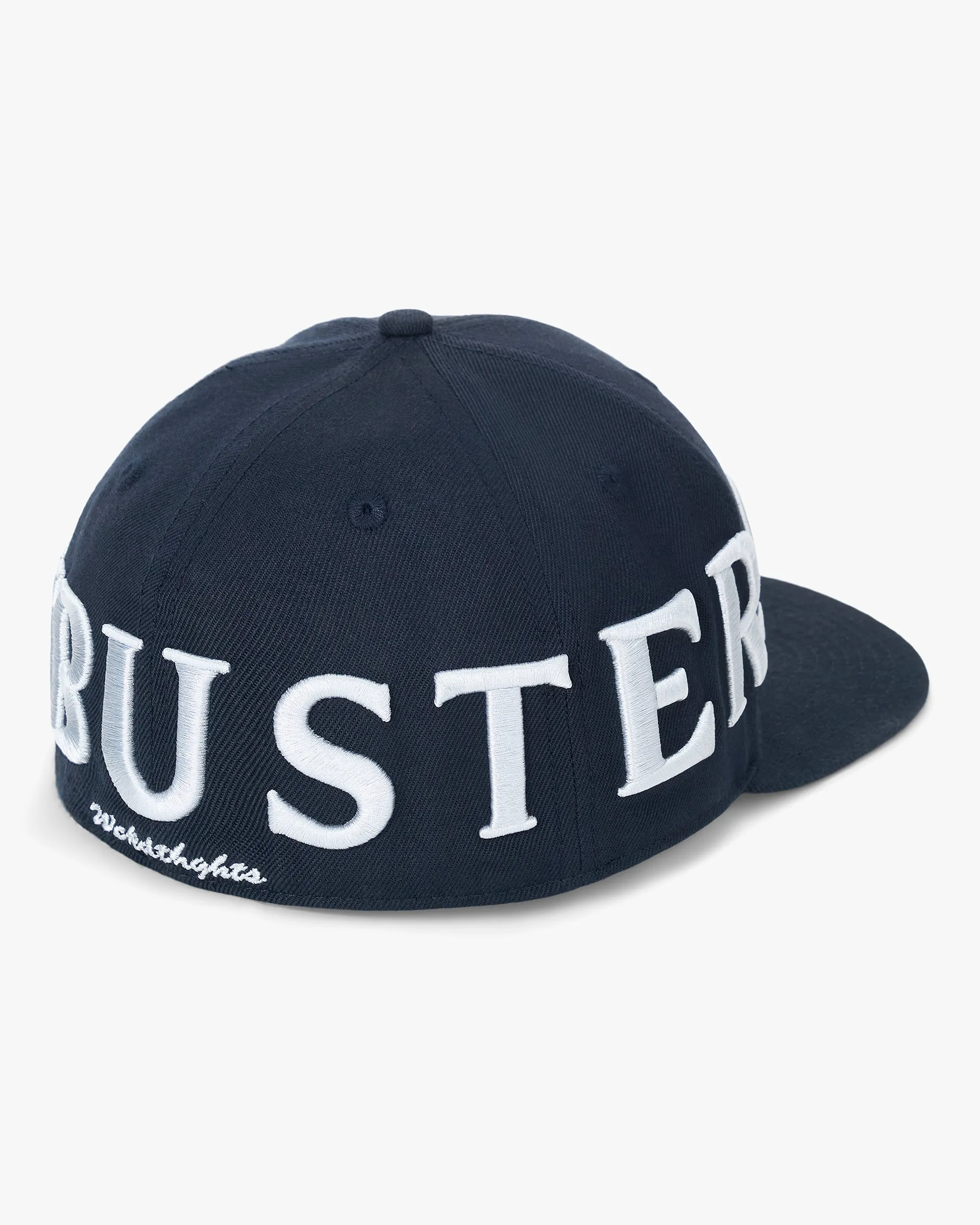 WCKDTHGHTS KLUXBUSTERS WRAP FITTED CAP (KNIGHT BLUE) sold by Wckdthghts product image thumbnail 3