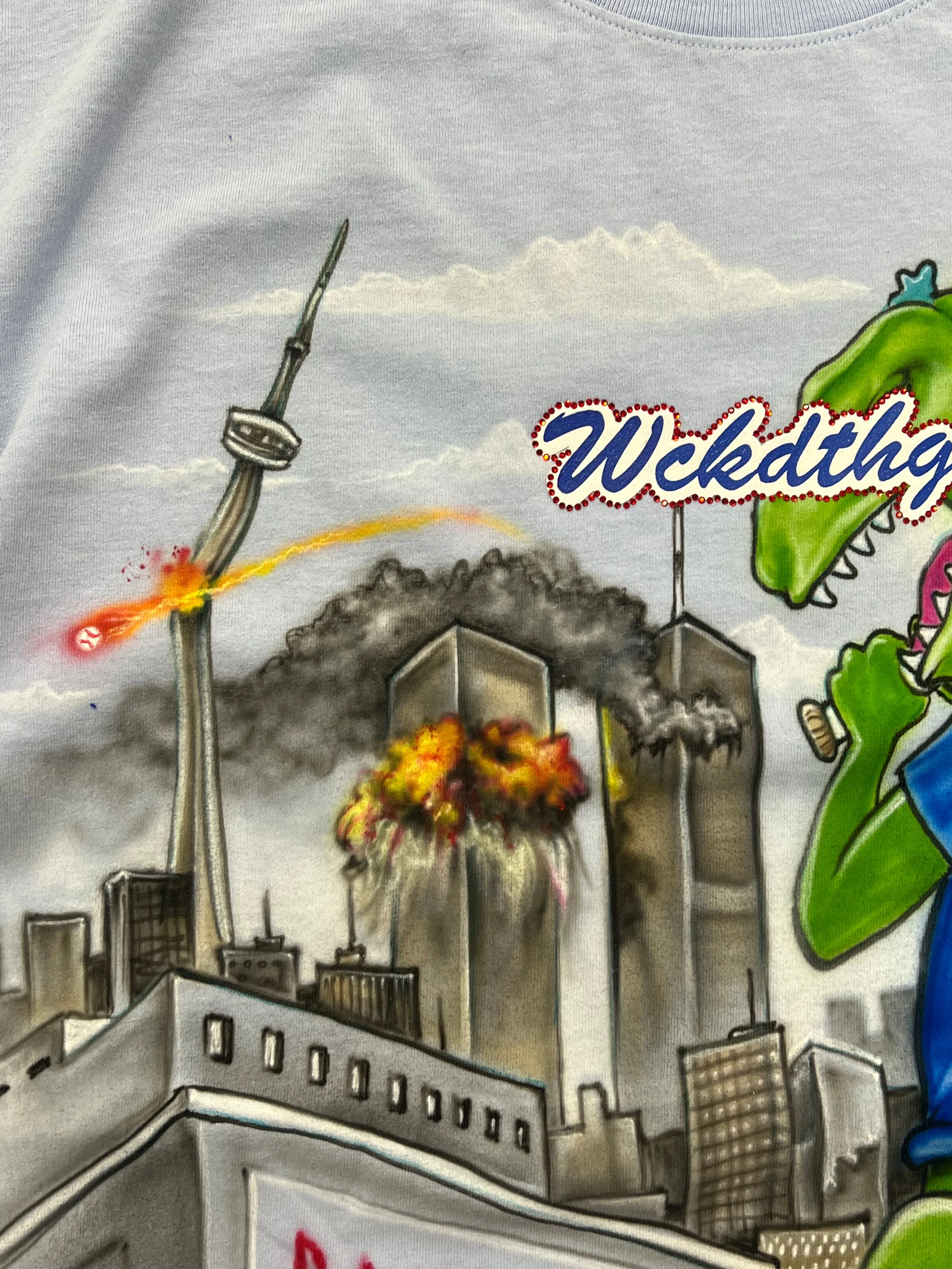 BACK 2 BACK WORLD CHAMP S/S (SKY BLUE) sold by Wckdthghts product image thumbnail 5