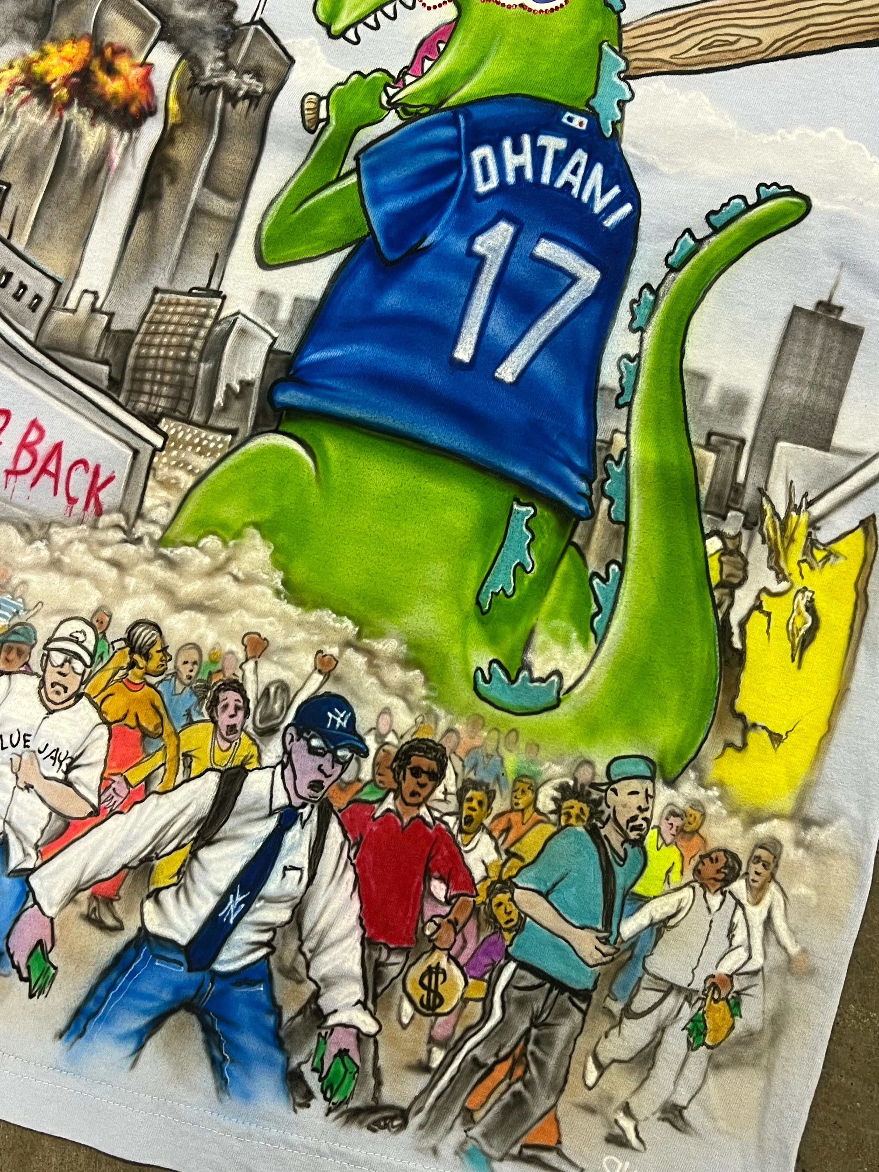 BACK 2 BACK WORLD CHAMP S/S (SKY BLUE) sold by Wckdthghts product image thumbnail 3