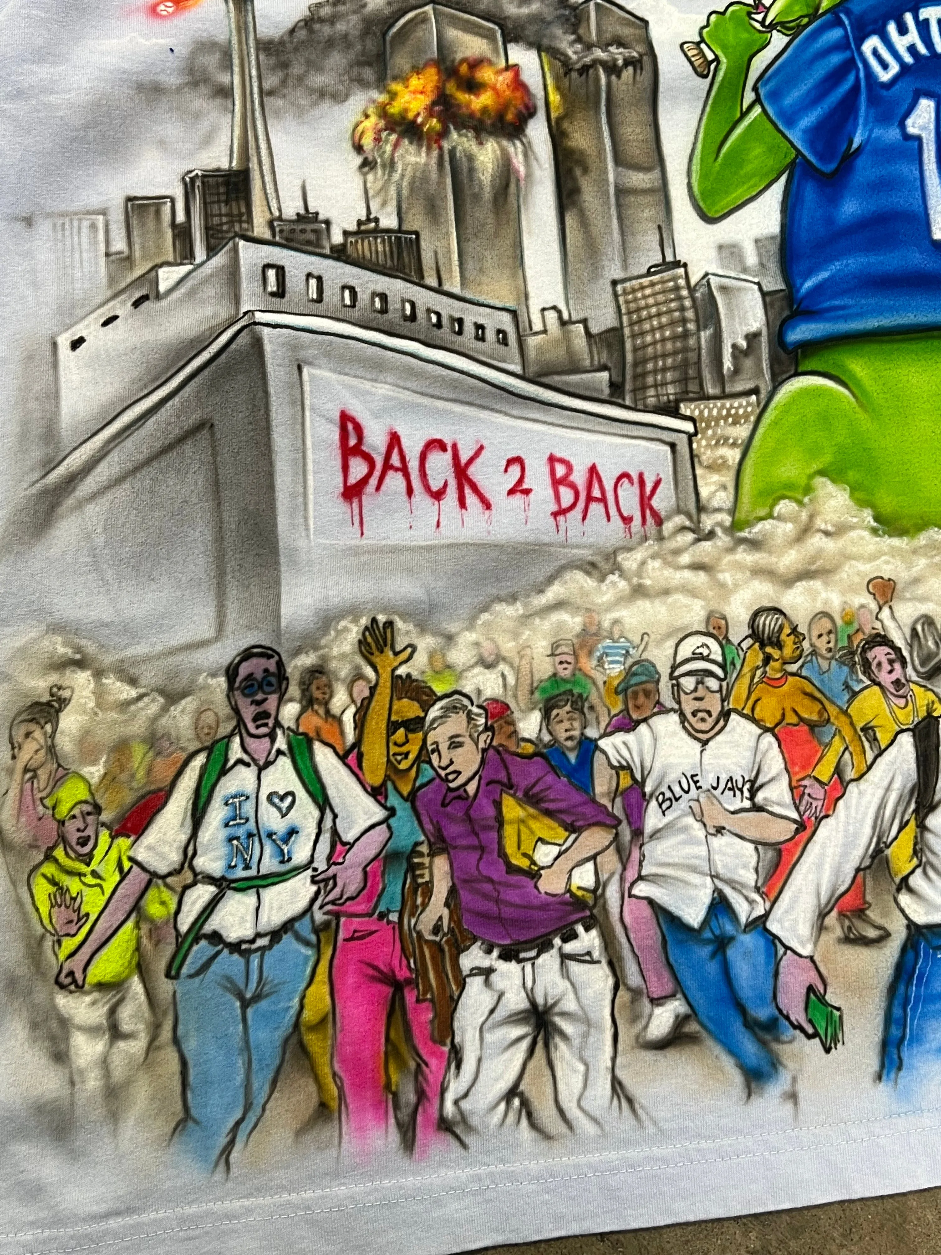 BACK 2 BACK WORLD CHAMP S/S (SKY BLUE) sold by Wckdthghts product image thumbnail 2