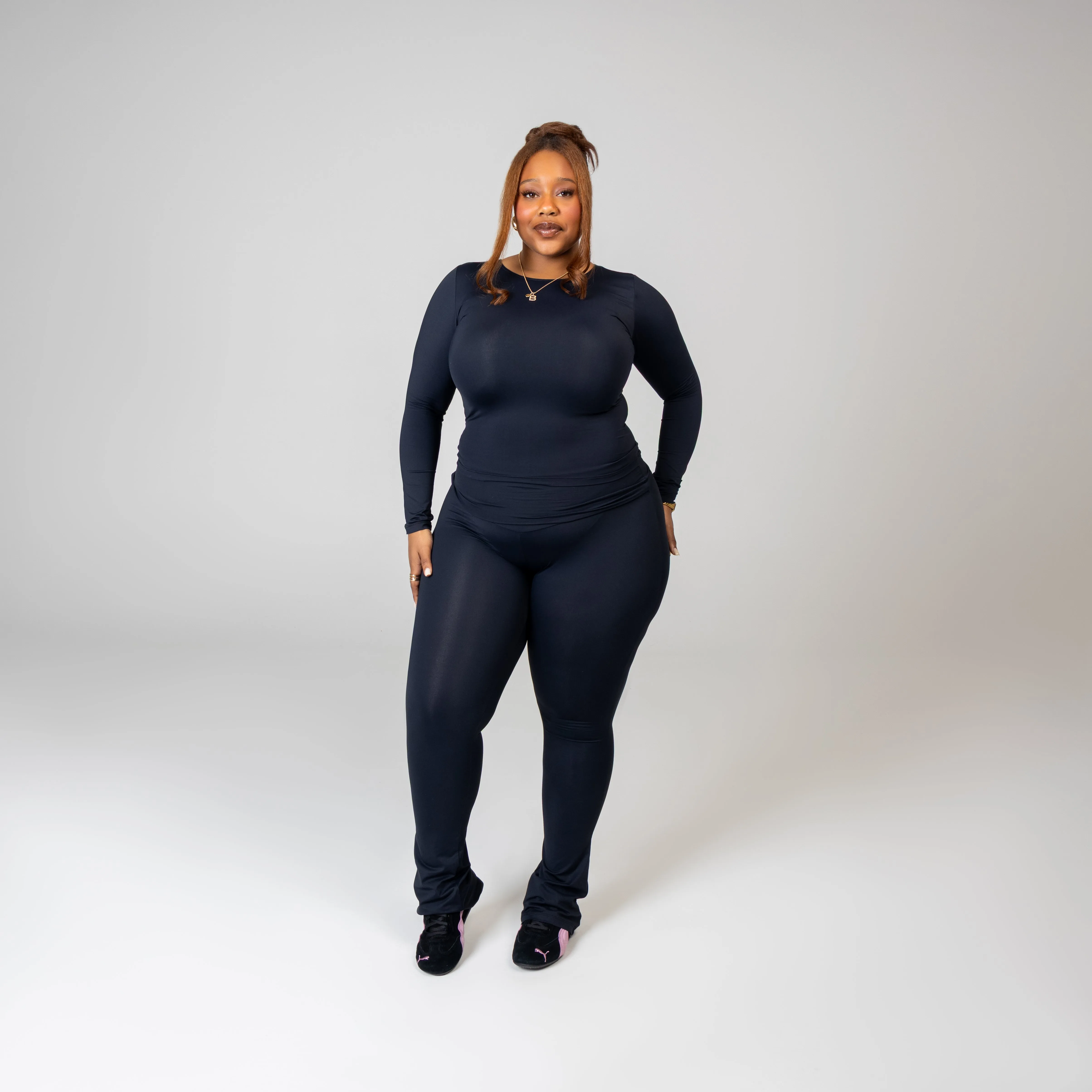 SMOOTH FOLDOVER LEGGING sold by Stript product image thumbnail 2