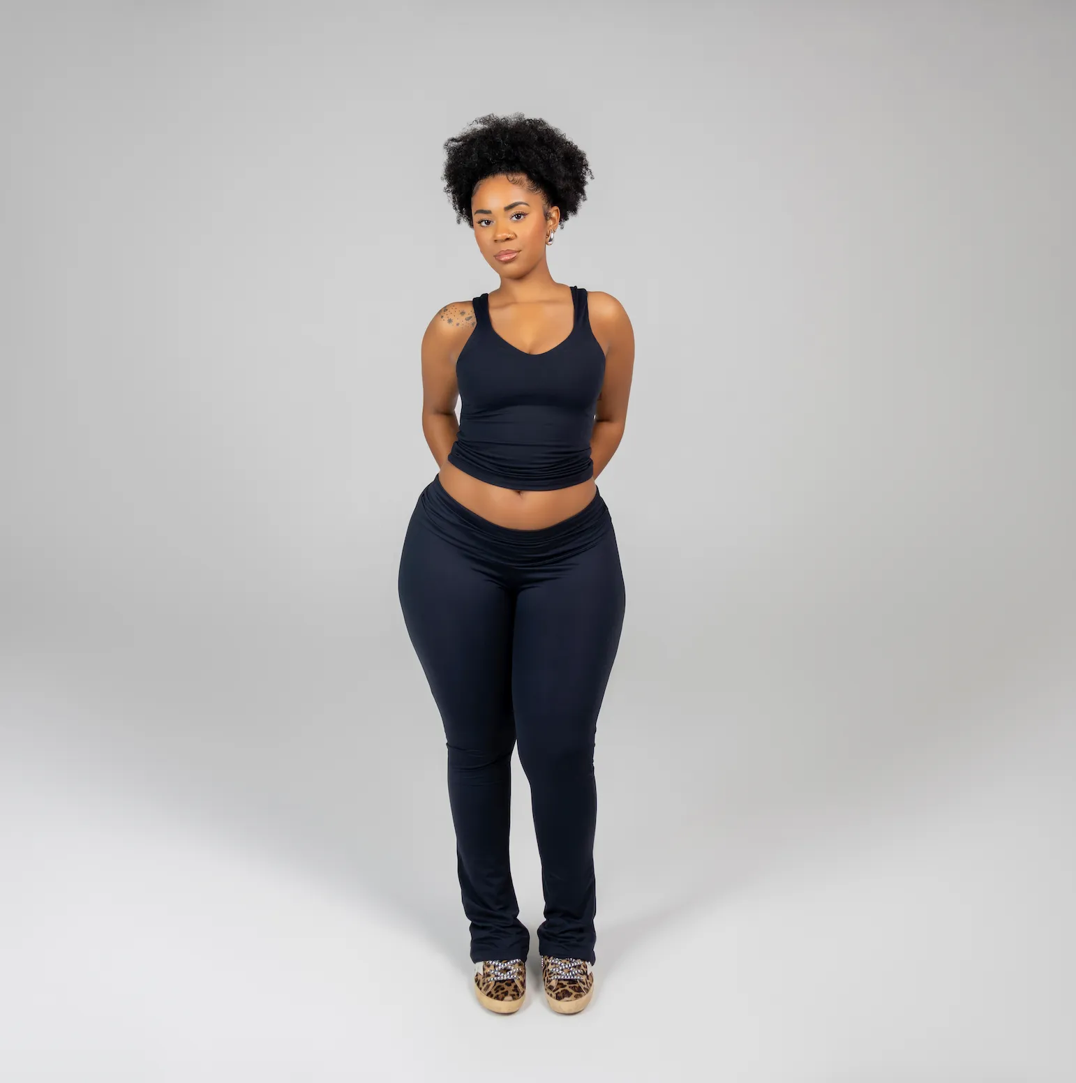 SMOOTH FOLDOVER LEGGING sold by Stript product image thumbnail 3