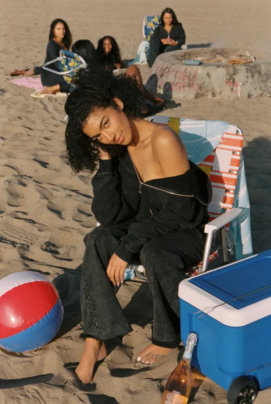 COZY FULL ZIP + FLARE SWEATS BUNDLE sold by Stript