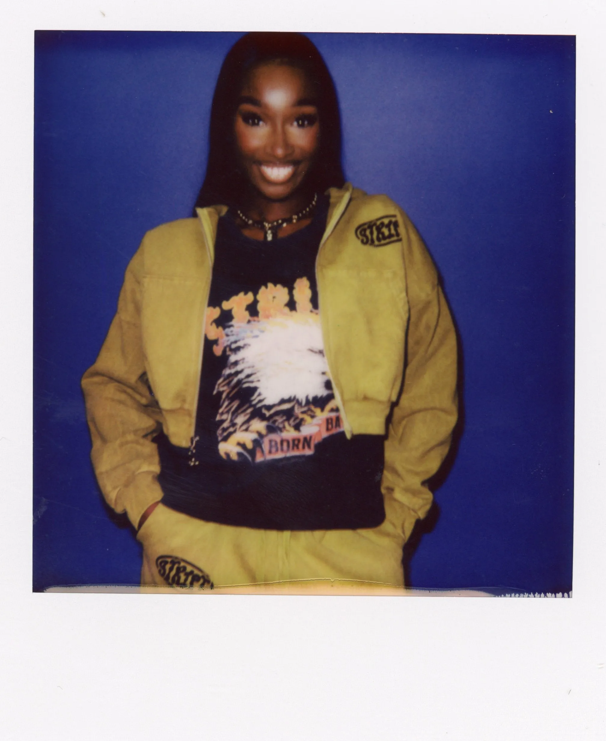 COZY CROP ZIP + FLARE SWEATS BUNDLE KIWI sold by Stript product image thumbnail 2