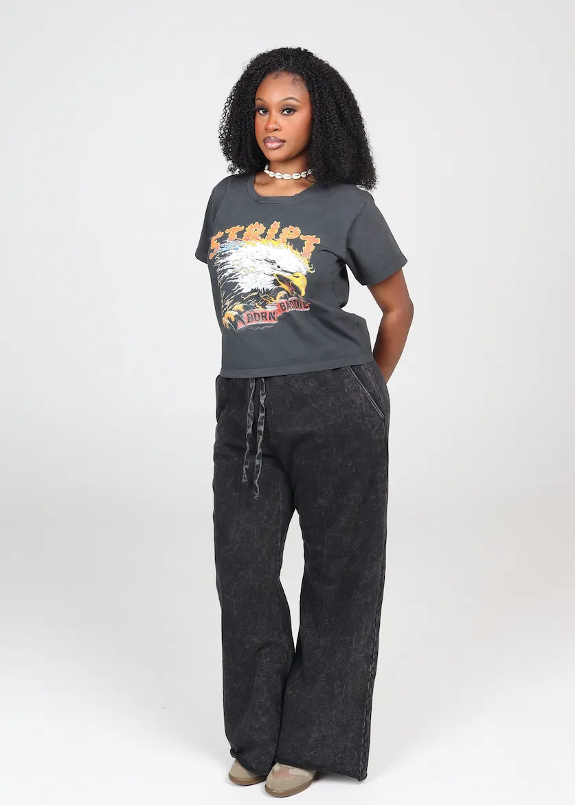 BORN BADDIE VINTAGE TEE sold by Stript product image thumbnail 3