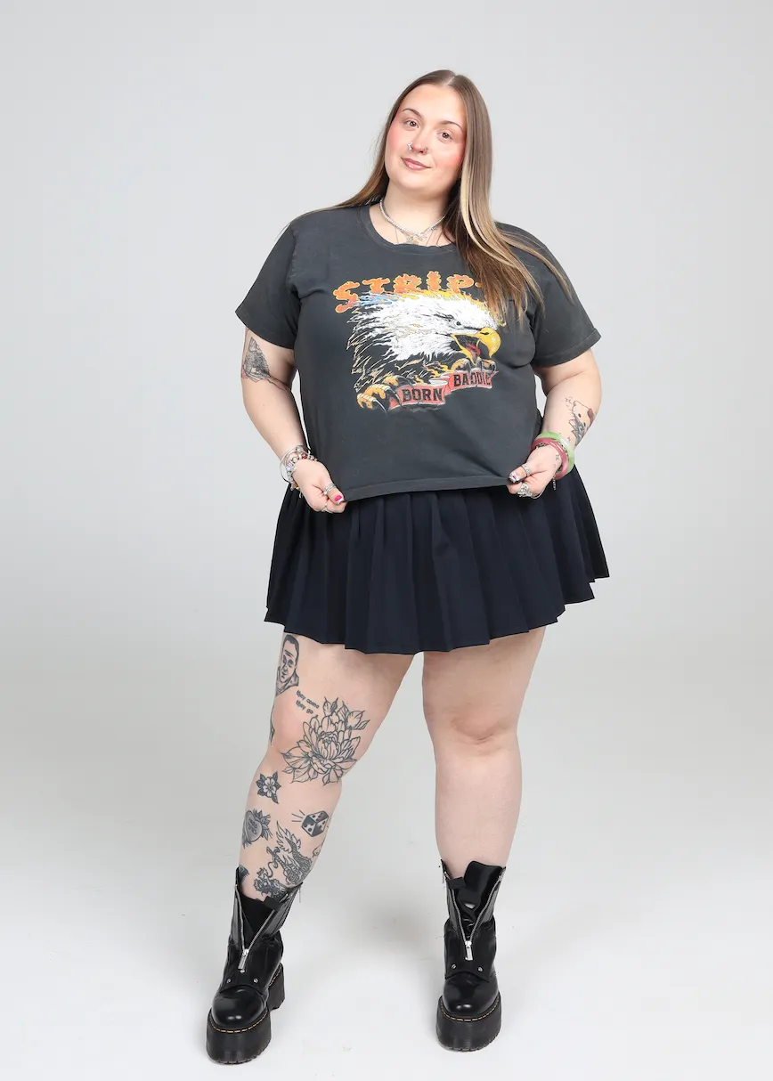 BORN BADDIE VINTAGE TEE sold by Stript product image thumbnail 4